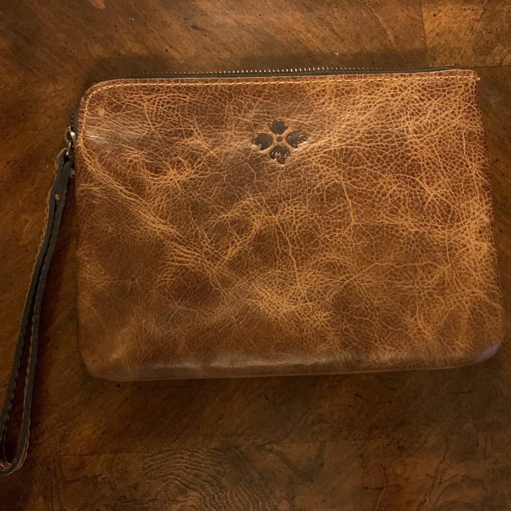 Patricia Nash Large Leather Wristlet